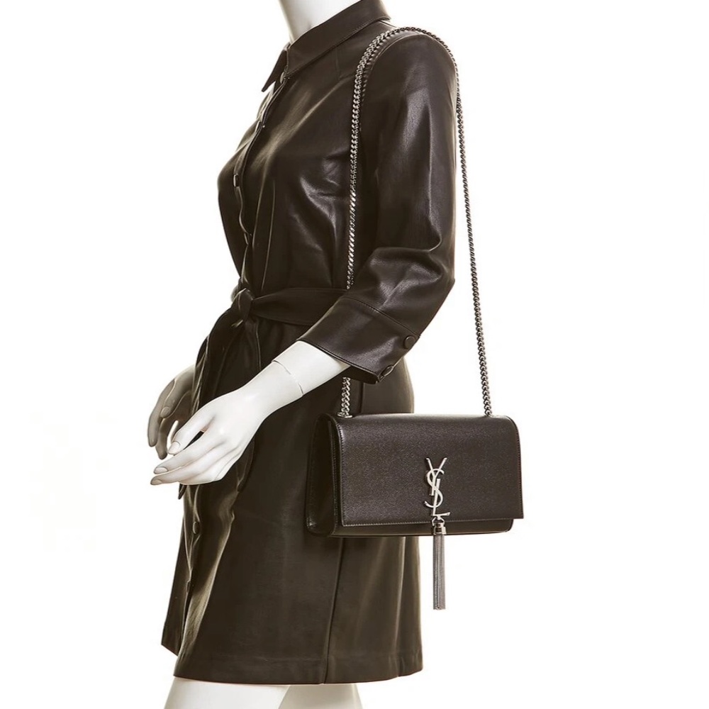 Saint Laurent Kate Tassel Medium Leather Bag